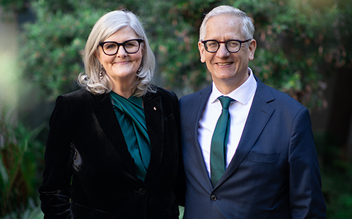 Her Excellency the Hon Ms Sam Mostyn AC and His Excellency Mr Simeon Beckett SC announced as joint patrons